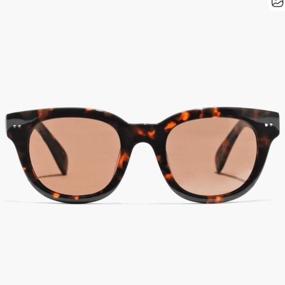 Madewell Headliner Tortoise Shell Sunglasses NEW NWT - Picture 1 of 11